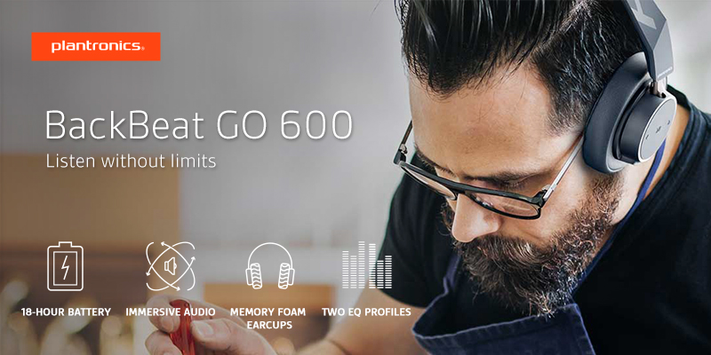Plantronics BackBeat GO 600 [ Listen without limits ]