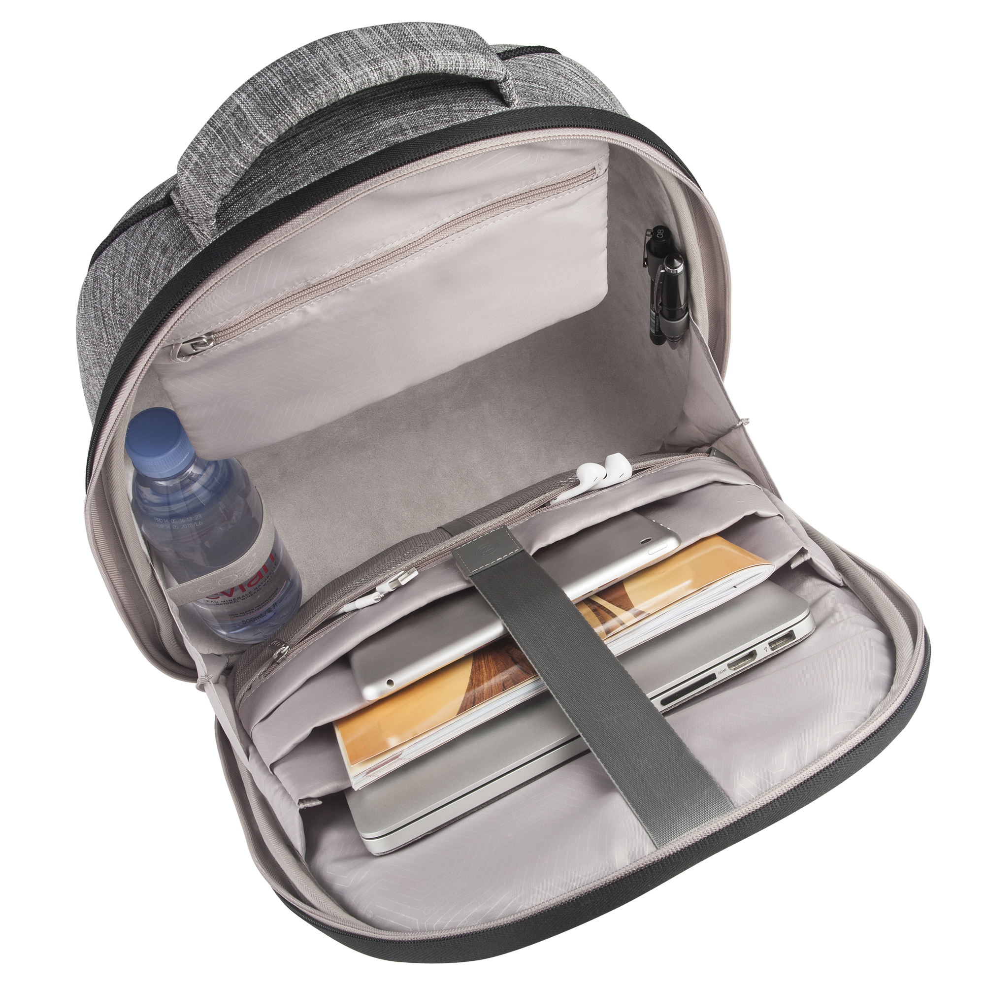 COZISTYLE - CITY BACKPACK POLY COLLECTION 15" (Gray)
