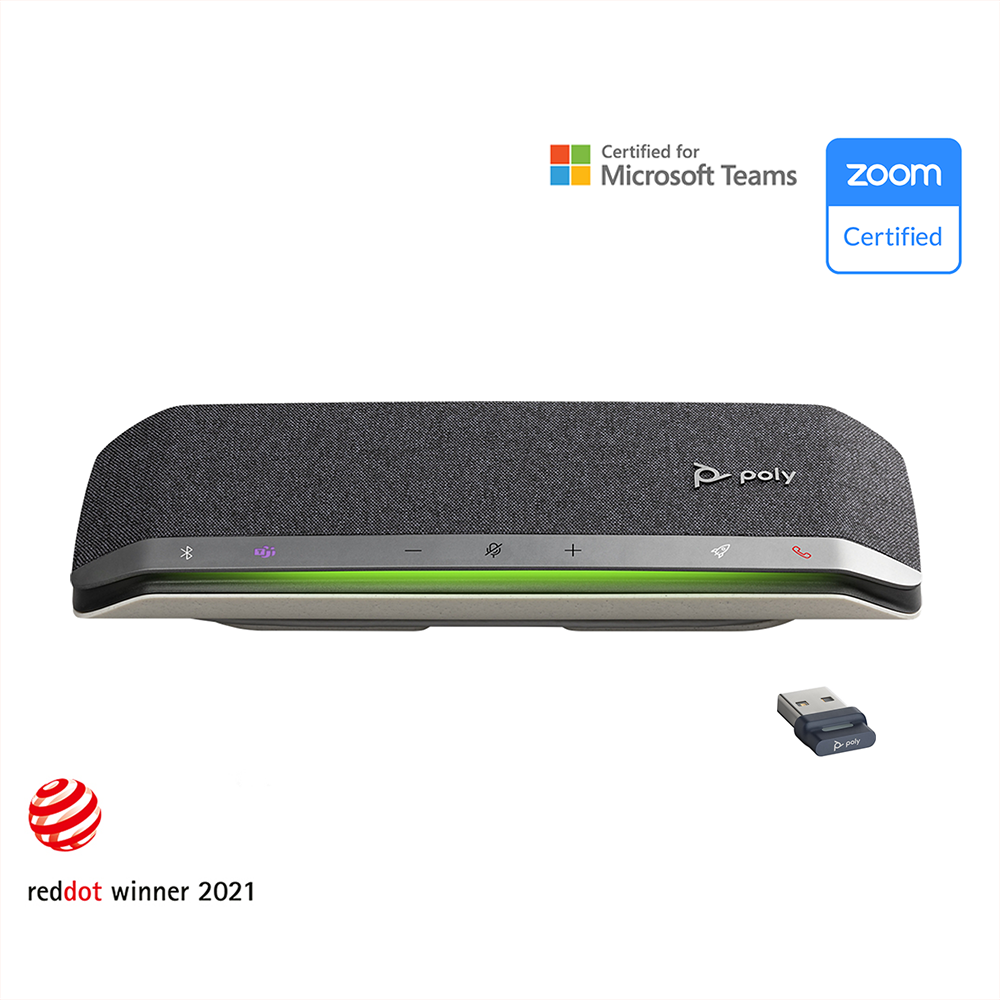 POLY SYNC 40+ WITH BT700 BLUETOOTH SPEAKERPHONE MICROSOFT TEAMS CERTIFIED