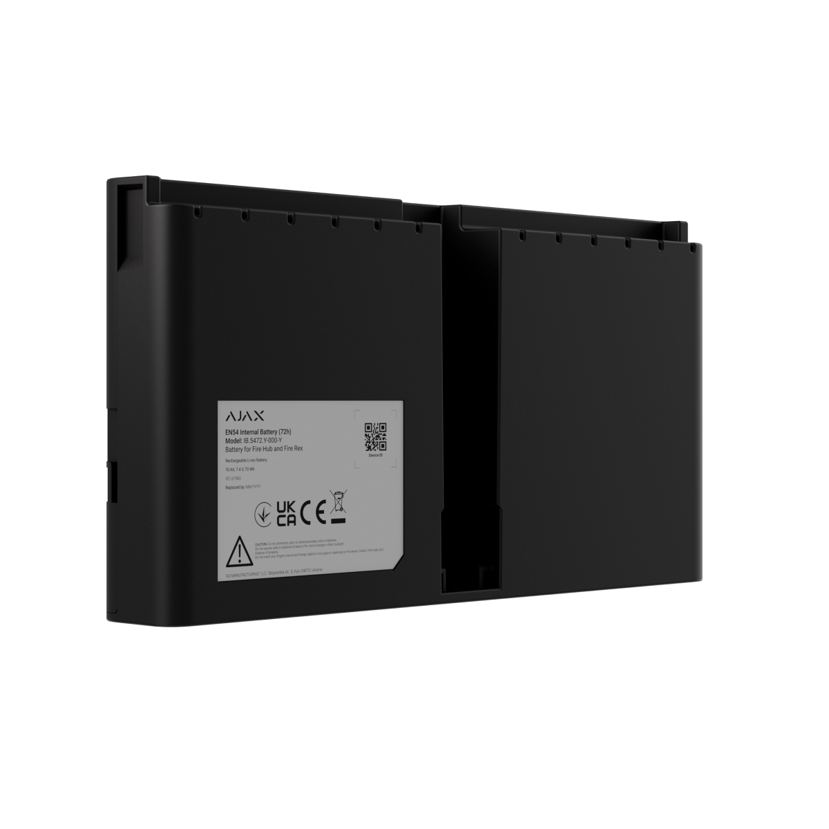 AJAX EN54 Internal Battery (72h)